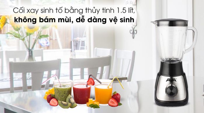 Cối xay bằng thủy tinh - Máy xay sinh tố AVA BL1055-CB