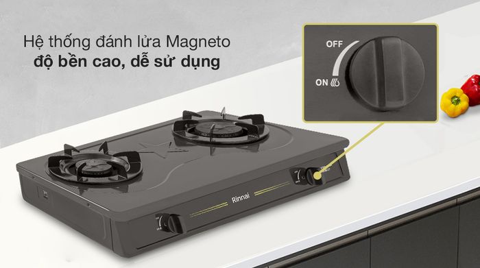 Hệ thống đánh lửa - Bếp ga Rinnai RV-MC27BE