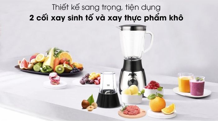 Thiết kế sang trọng - Máy xay sinh tố AVA BL1055-CB
