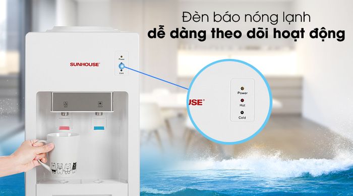 Tiện dụng - Cây nước nóng lạnh Sunhouse SHD9612