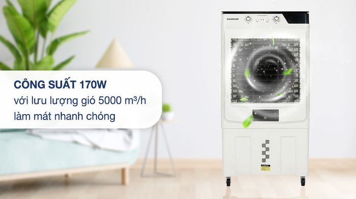 Quạt điều hòa Sunhouse SHD7758 - Công suất