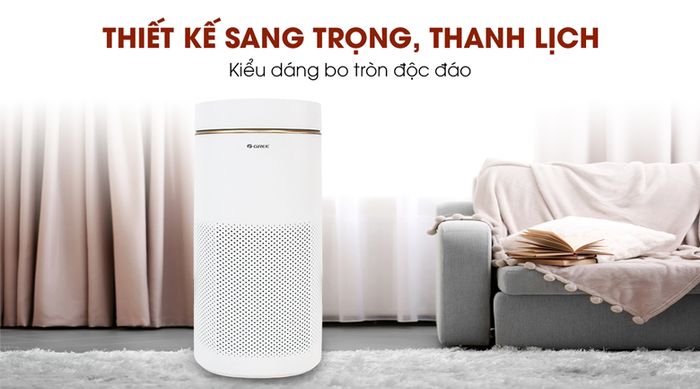 Sang trọng - thanh lịch - Máy lọc không khí Gree GCF350ASNA