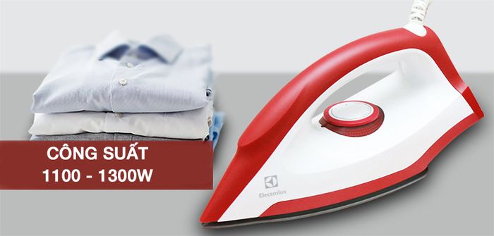 Công suất - Bàn ủi khô Electrolux EDI1004