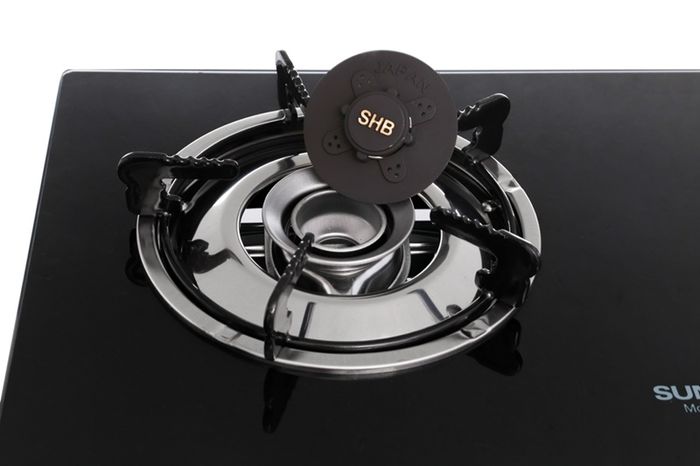 Đầu đốt đồng thau bền bỉ - Bếp gas đôi Sunhouse SHB3326MT