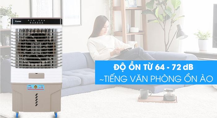 Quạt điều hòa Rapido 9000D - Độ ồn