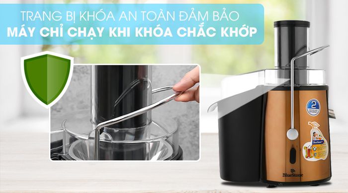 Khóa an toàn Máy ép trái cây BlueStone JEB-6545