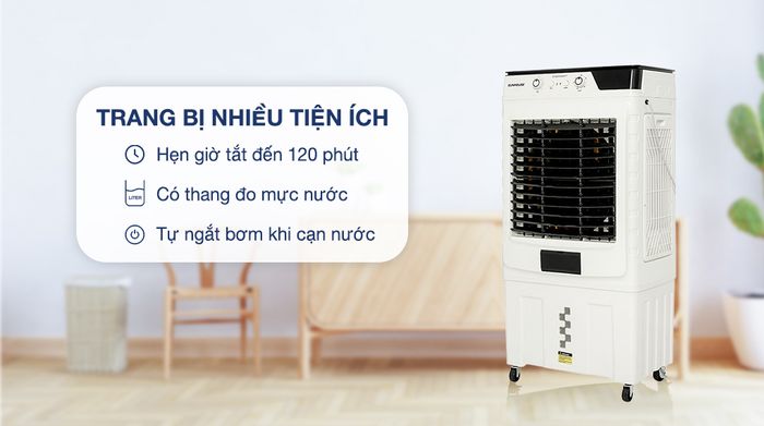 Quạt điều hòa Sunhouse SHD7758 - Tiện ích