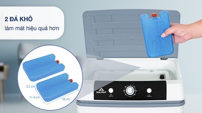 Quạt điều hòa Hòa Phát HPCF1-022 - Đá khô