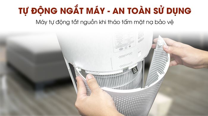 Tự ngắt an toàn - Máy lọc không khí Gree GCF350ASNA