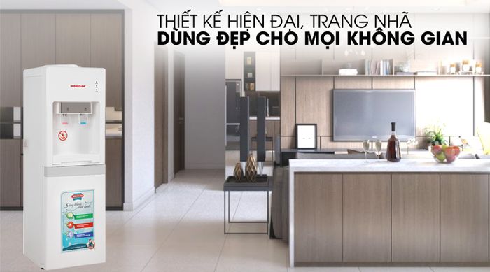 Thiết kế đẹp - Cây nước nóng lạnh Sunhouse SHD9612