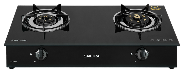 Lượng ga tiêu thụ - Bếp ga đôi Sakura SA-717PG