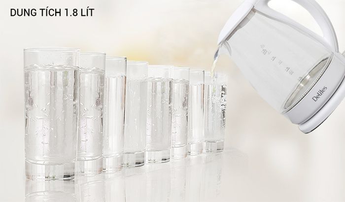 Bình siêu tốc Delites ST18G02 1.8 lít