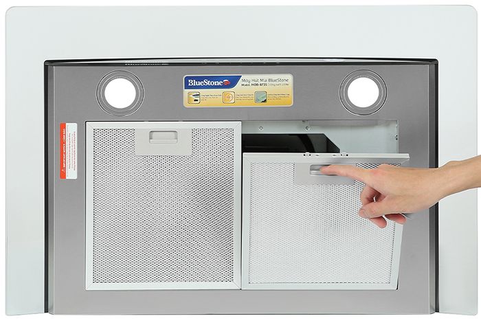 Máy hút mùi áp tường BlueStone HOB-8735 - Tiện ích