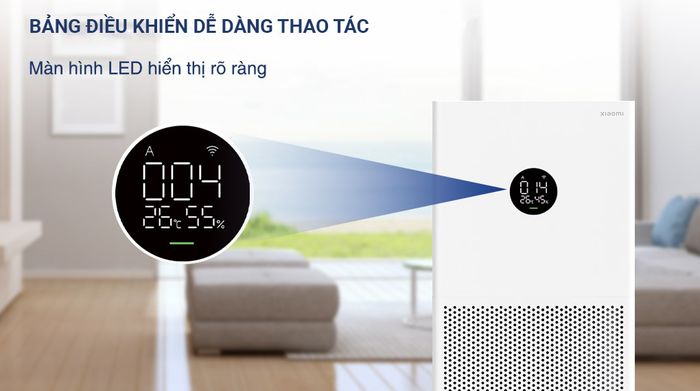 Máy lọc không khí Xiaomi Smart Air Purifier 4 lite - Bảng ĐK