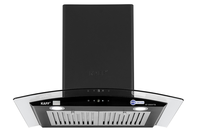 Máy hút mùi kính cong KAFF KF-GB207TB - Thiết kế