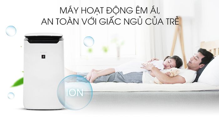 Máy lọc không khí Sharp FP-J60E-W 38W - Âm thanh
