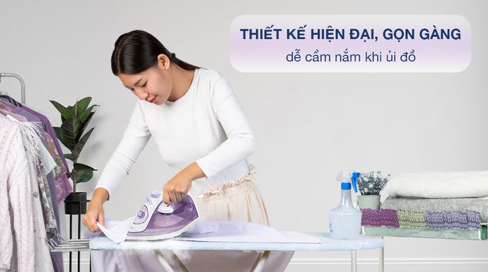 Bàn ủi hơi nước Philips DST1040/30 2000W - Thiết kế