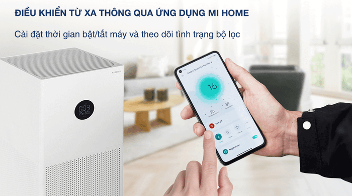 Máy lọc không khí Xiaomi Smart Air Purifier 4 lite - Điều khiển từ xa