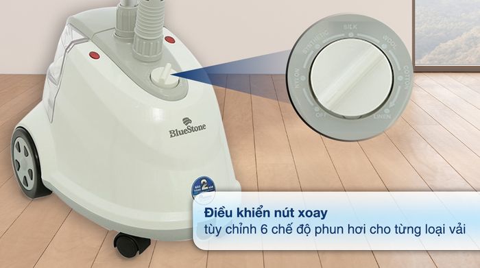 Bàn ủi hơi nước đứng BlueStone GSB-3915 1800W - Bảng điều khiển