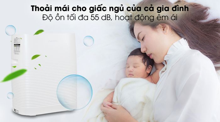 Êm ái - Máy lọc không khí Cuckoo CAC-C1220FW