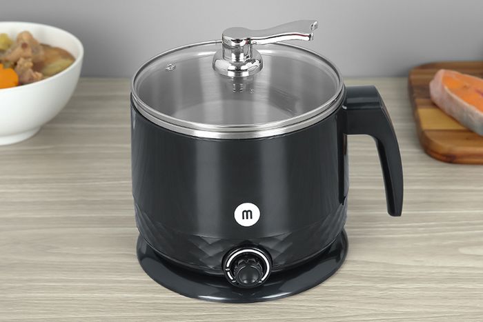 Ca nấu đa năng Mishio MK214 đen 1.5 lít - Chức năng, công suất, dung tích