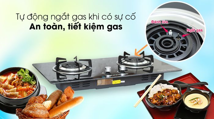 Bếp ga âm Sunhouse SHB-6636