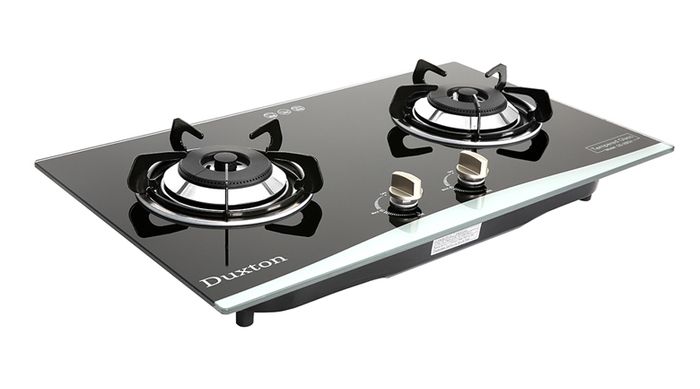 Chất liệu mặt bếp - Bếp ga âm Duxton DG-2BGV