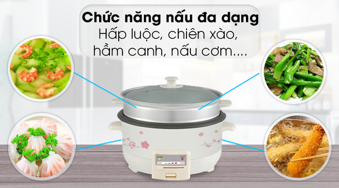 Đa chức năng - Nồi lẩu điện Delites CBR45-90 4.5 lít