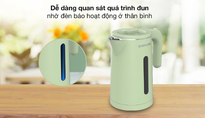 Đèn báo - Bình đun siêu tốc Sunhouse 1.8 lít SHD1353