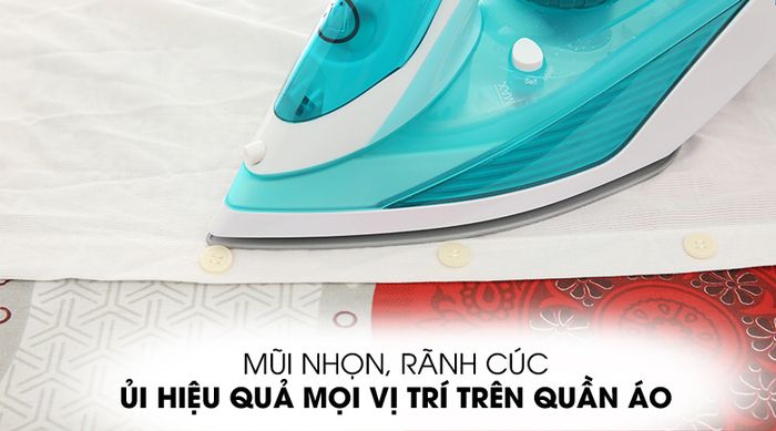 Rãnh cúc - Bàn ủi hơi nước Delites HJ-8058
