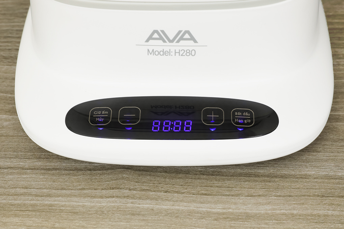 Nồi hấp đa năng AVA H280 12 lít - Bảng điều khiển, chế độ nấu