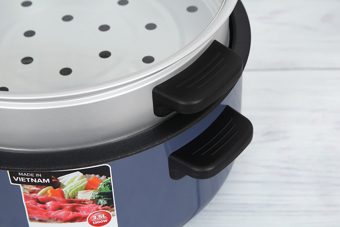 Nồi lẩu điện Sunhouse SHD4524 3.5 lít - Chất liệu