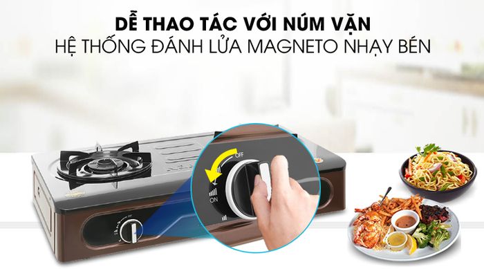 Dùng đơn giản - Bếp ga Namilux NH-D3036APF