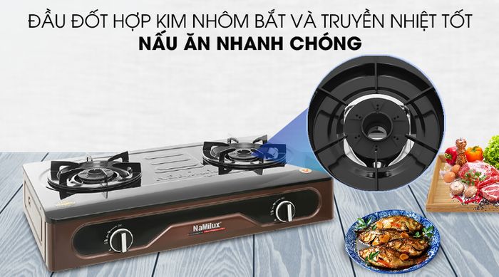 Nấu nhanh - Bếp ga Namilux NH-D3036APF