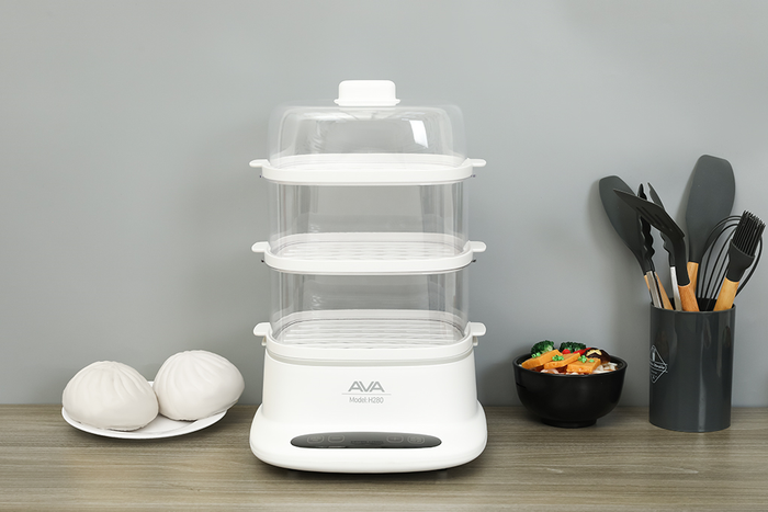Nồi hấp đa năng AVA H280 12 lít  - Công suất, dung tích