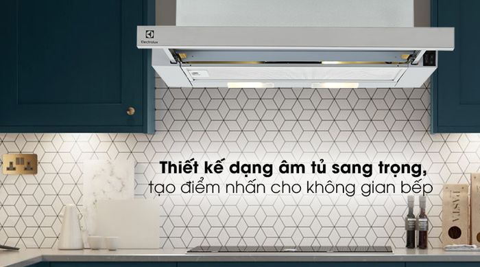 Máy hút mùi âm tủ Electrolux LFP216S - Máy hút mùi Electrolux thiết kế dạng âm tủ sang trọng
