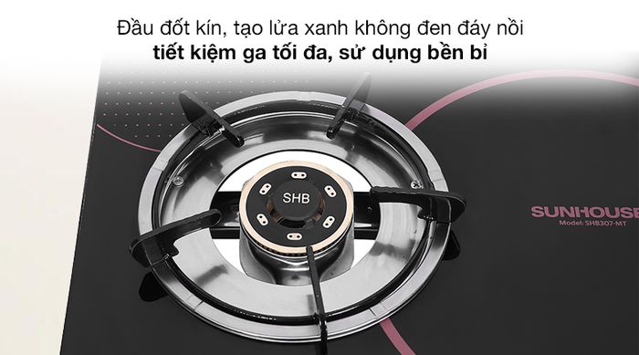 Đầu đốt - Bếp ga đôi Sunhouse SHB307MT