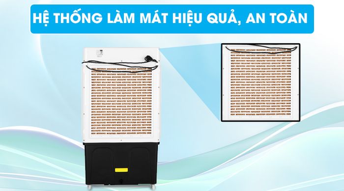 Tấm làm mát - Quạt điều hòa Midea AC375-19CRH