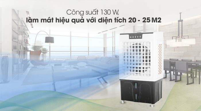 Công suất làm mát - Quạt điều hòa Midea AC375-19CRH