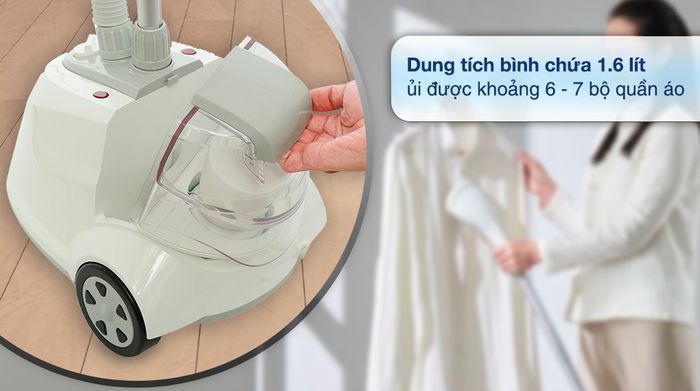 Bàn ủi hơi nước đứng BlueStone GSB-3915 1800W - Dung tích