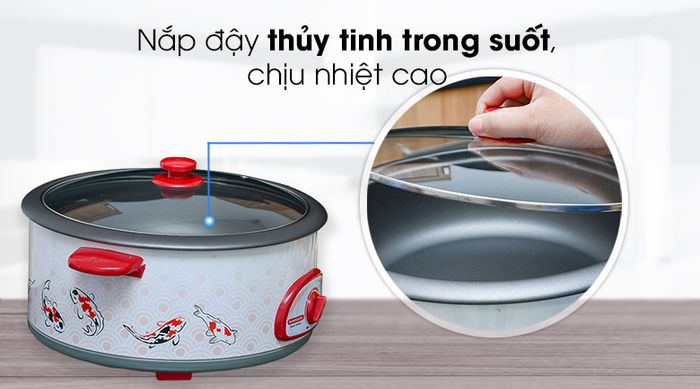 Nắp nồi - Nồi lẩu điện Sunhouse SH-525L 4 lít