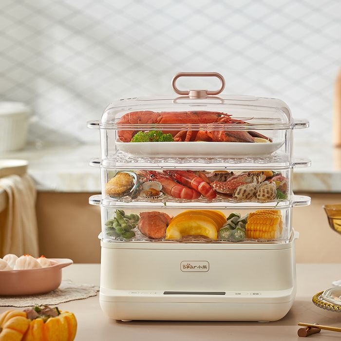Nồi hấp đa năng Bear DZG-CA2D1 12 lít - Công suất, dung tích