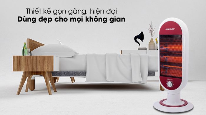 Sang đẹp - Quạt Sưởi Hồng ngoại Sunhouse SHD7022