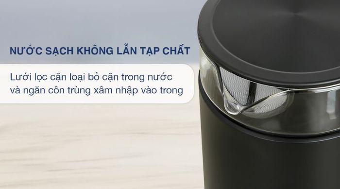Lưới lọc cặn - Bình đun siêu tốc Sunhouse Mama 1.7 lít SHD1330