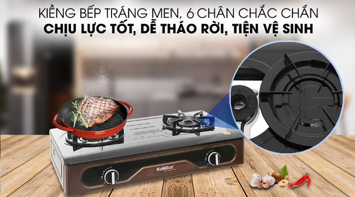 Kiềng bếp tháo rời - Bếp ga Namilux NH-D3036APF