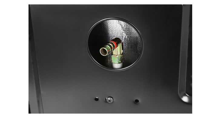 Khung bếp được bao bên dưới chống chuột - Bếp ga âm Duxton DG-2BGV
