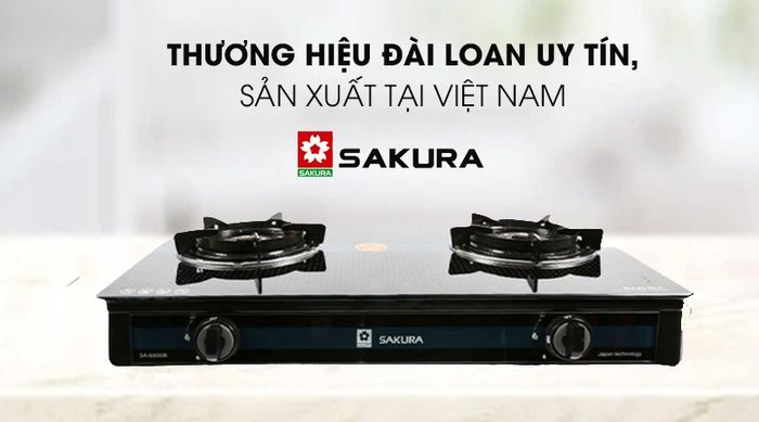 Bếp ga đôi Sakura SA-690GH thương hiệu