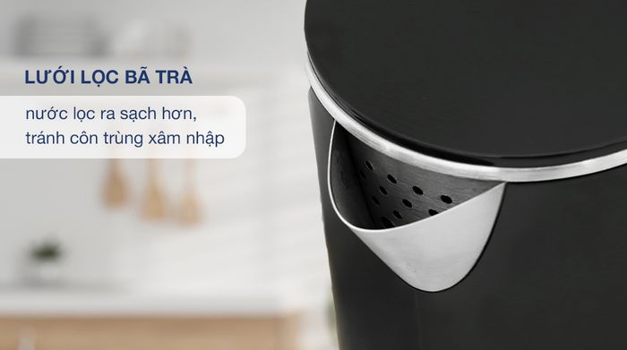 Bình đun siêu tốc Sharp EKJ-10DVPS-BK - Lọc bã trà