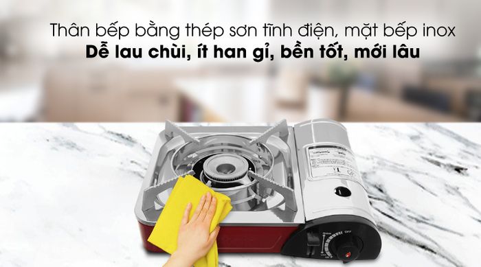 Chất liệu tốt - Bếp ga mini Duxton DG-290