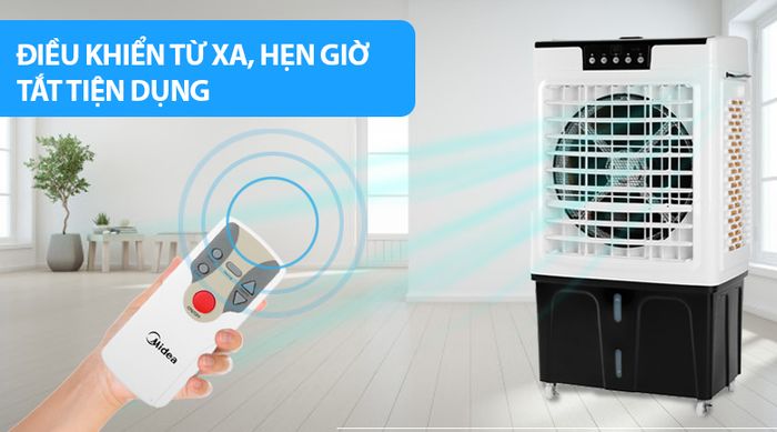 Remote điều khiển từ xa - Quạt điều hòa Midea AC375-19CRH